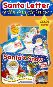 Santa's Magic Snow comes with the Santa Letter Classic