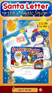 Santa's Classic Letter and Magic Snow