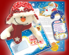 Santa Letter and Cute Snowman